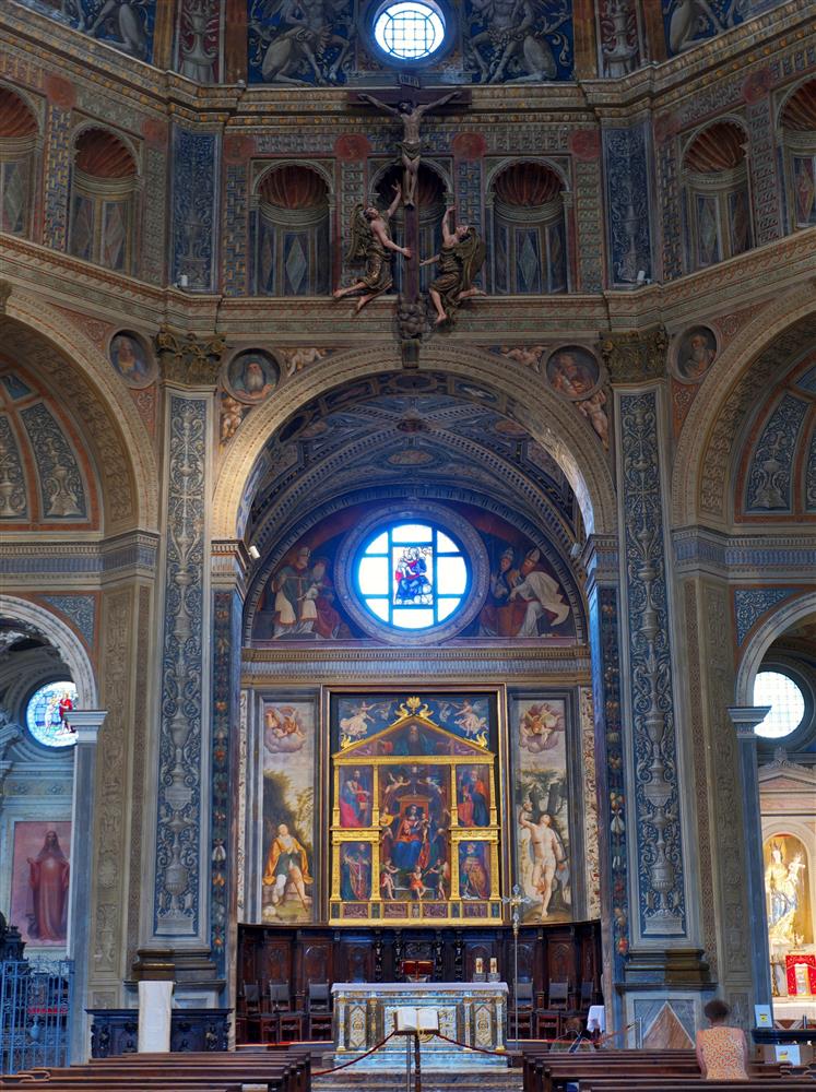 Legnano (Milan, Italy) - East internal side of the Basilica of San Magno
